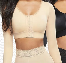 Load image into Gallery viewer, Gathered Wireless Yoga Sports Bra for Women, One Piece Seamless Fitness Shapewear
