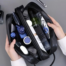 Load image into Gallery viewer, Portable Double Layer Toiletry Bag for Travel and Gym
