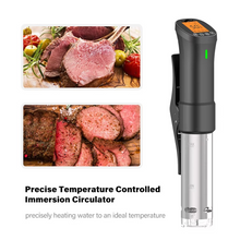 Load image into Gallery viewer, Precision Wi-Fi Sous Vide Cooker 200W Immersion Circulator with Stainless Steel Design
