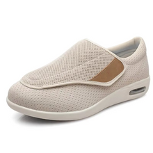 Load image into Gallery viewer, Wide Fit Walking Shoes – Lightweight Breathable Slip-On Shoes with Cushioned Insole and Adjustable Closure
