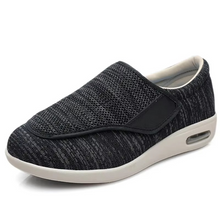 Load image into Gallery viewer, Wide Fit Walking Shoes – Lightweight Breathable Slip-On Shoes with Cushioned Insole and Adjustable Closure
