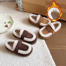 Load image into Gallery viewer, Girls Cotton Winter Casual Shoes Soft Sole Non-slip Warm Everyday Footwear
