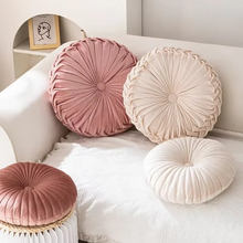 Load image into Gallery viewer, Cozy Nordic Pumpkin Pillow Round Seat Cushion for Sofa and Living Room
