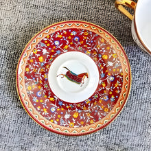 Load image into Gallery viewer, Elegant White Coffee Set with Golden Accents for Home or Cafe
