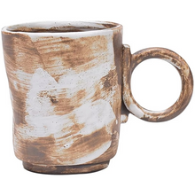 Load image into Gallery viewer, Japanese Retro Ceramic Mug 5oz Coarse Textured Coffee Cup
