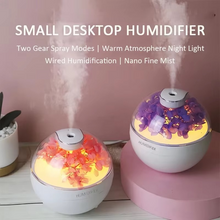 Load image into Gallery viewer, Compact Mini Desktop Air Humidifier for Home and Office

