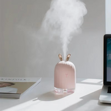 Load image into Gallery viewer, Ultrasonic Aromatherapy Essential Oil Diffuser and USB Air Humidifier with LED Night Light
