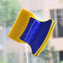 Load image into Gallery viewer, Double Sided Magnetic Glass Cleaner for Windows with Safety Rope
