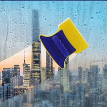 Load image into Gallery viewer, Double Sided Magnetic Glass Cleaner for Windows with Safety Rope
