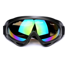 Load image into Gallery viewer, Dustproof Adjustable Motorcycle Goggles with Breathable Full Face Protection
