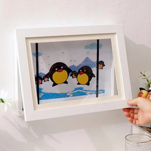 Load image into Gallery viewer, Magnetic Front-Opening Kids Art Frame for Drawings, Photos and Posters
