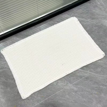Load image into Gallery viewer, Linen Woven Bath Mat Quick Dry Super Absorbent Waffle Floor Mat
