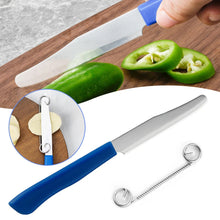 Load image into Gallery viewer, 2 in 1 Vegetable Peeler with Spring
