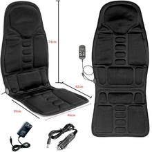 Load image into Gallery viewer, Heated Massage Chair Pad with 8 Modes and Wired Remote Control
