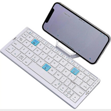 Load image into Gallery viewer, Foldable Bluetooth Keyboard with Magnetic Stand for Tablets
