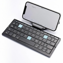 Load image into Gallery viewer, Foldable Bluetooth Keyboard with Magnetic Stand for Tablets
