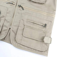 Load image into Gallery viewer, Mens Quick Dry Utility Vest with Zippered Pockets and Mesh Lining for Outdoor Hiking
