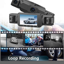 Load image into Gallery viewer, Four Camera Car Dash Cam with Infrared Night Vision and App Control
