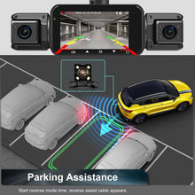 Load image into Gallery viewer, Four Camera Car Dash Cam with Infrared Night Vision and App Control
