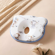 Load image into Gallery viewer, U Shaped Infant Pillow with Silicone Core and Velvet Cover for Flat Head Support
