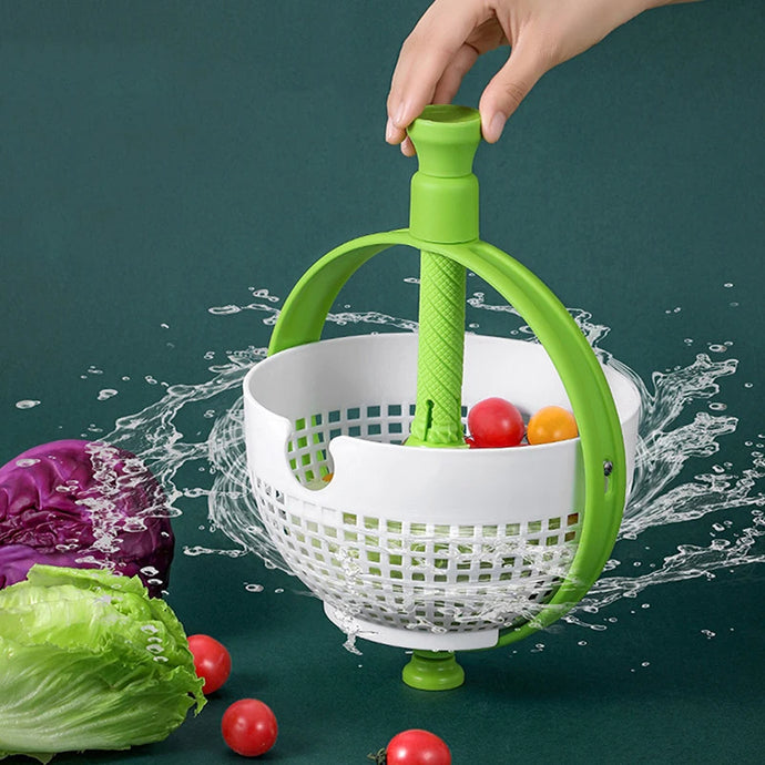 2 in 1 Salad Spinner Colander