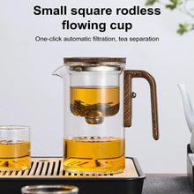 Load image into Gallery viewer, Glass Teapot with Built In Infuser and Water Separation System

