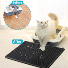 Load image into Gallery viewer, Waterproof Double Layer Cat Litter Mat | Best Cat Litter Catcher Mat
