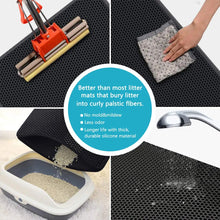 Load image into Gallery viewer, Waterproof Double Layer Cat Litter Mat | Best Cat Litter Catcher Mat
