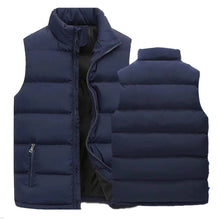 Load image into Gallery viewer, Puffer Vest for Men with Water Repellent Shell and Zippered Pockets
