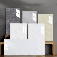 Load image into Gallery viewer, Self Adhesive Marble Tile Stickers for Kitchen and Bathroom Walls and Floors
