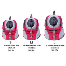 Load image into Gallery viewer, Double Shoulder Cat Carrier Backpack | Breathable Dog Carrier Bag
