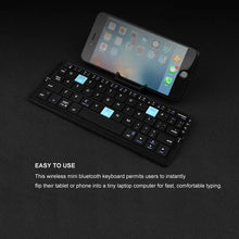 Load image into Gallery viewer, Foldable Bluetooth Keyboard with Magnetic Stand for Tablets
