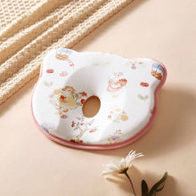 Load image into Gallery viewer, U Shaped Infant Pillow with Silicone Core and Velvet Cover for Flat Head Support
