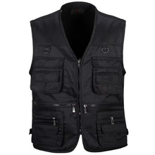 Load image into Gallery viewer, Mens Quick Dry Utility Vest with Zippered Pockets and Mesh Lining for Outdoor Hiking
