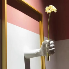 Load image into Gallery viewer, Modern Geometric Resin Wall Vase for Elegant Room Decoration
