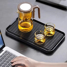 Load image into Gallery viewer, Glass Teapot with Built In Infuser and Water Separation System
