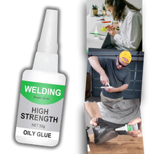 Load image into Gallery viewer, Industrial Adhesive for Oily Surfaces with Heat Resistance and Multi Surface Bonding
