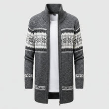 Load image into Gallery viewer, Oversized Open Front Cardigan with Ribbed Trim and Hip Pockets
