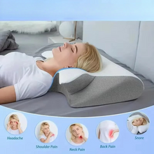 Load image into Gallery viewer, Deep Sleep Memory Foam Cervical Support Pillow for Neck and Spine Comfort
