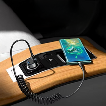 Load image into Gallery viewer, Universal Spring Telescopic Fast Charging Cable USB-C &amp; Lightning
