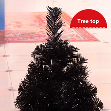 Load image into Gallery viewer, 3 ft Mini Black and Red Artificial Christmas Tree for Home Holiday Décor

