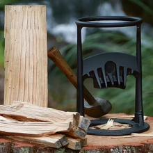 Load image into Gallery viewer, Portable Iron Firewood Splitter Tool for Easy Wood Splitting
