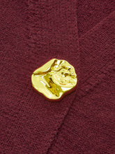 Load image into Gallery viewer, Button Front Knit Cardigan with Regular Fit and Medium Stretch
