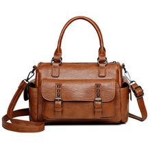 Load image into Gallery viewer, Retro Large Capacity Shoulder Crossbody Bag
