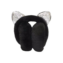 Load image into Gallery viewer, Plush Cat Ear Earmuffs for Winter
