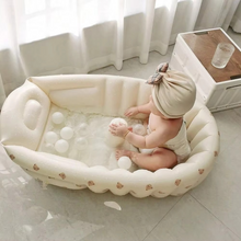 Load image into Gallery viewer, Inflatable Baby Bathtub and Toddler Chair with Air Pump and Back Support
