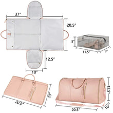 Load image into Gallery viewer, Foldable Carry - on Clothing Travel Bag - Duffel Bag Women's Business Travel Bag - Gear Elevation
