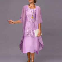 Load image into Gallery viewer, 2 Pieces Elegant Chiffon Dress
