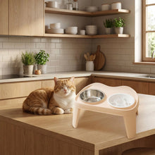 Load image into Gallery viewer, Elevated Cat Bowl, Comfortable Feeding and Easy Digestion
