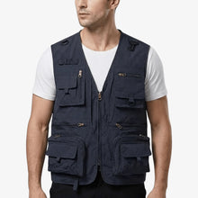 Load image into Gallery viewer, Lightweight Breathable Utility Vest With Multiple Pockets
